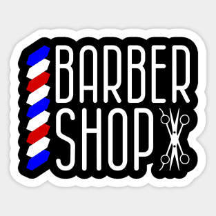 Barber Shop Sticker